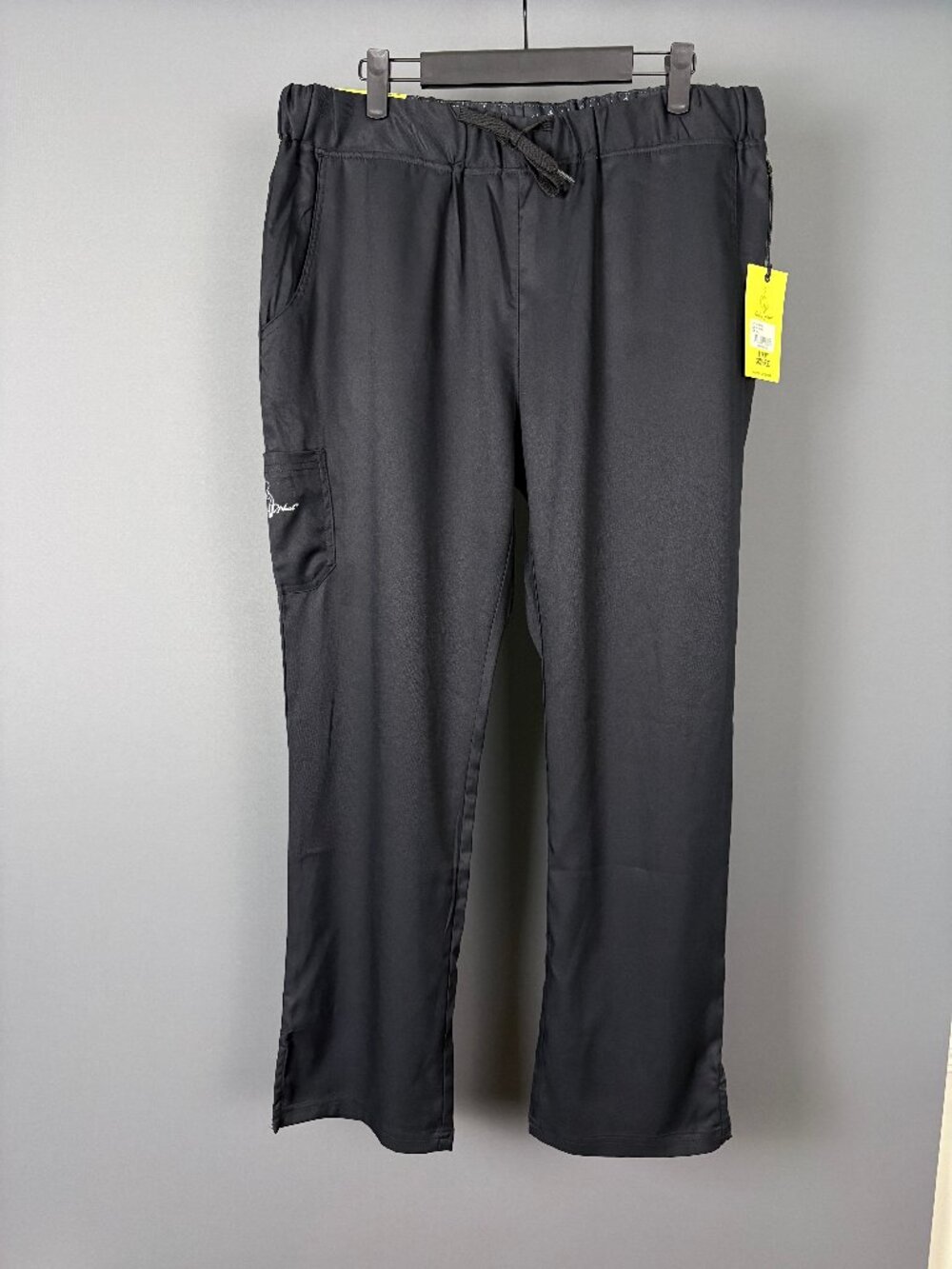 Baby Phat 4-Way Stretch Black Scrub Pants XL NWT Cargo BBP011